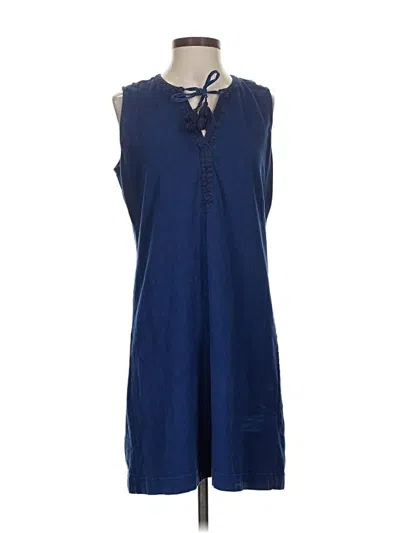 Pre-owned Vineyard Vines Casual Dress In Blue
