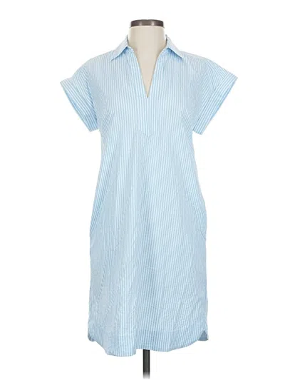 Pre-owned Vineyard Vines Casual Dress In Blue