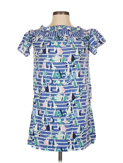 Pre-owned Vineyard Vines Casual Dress In Blue