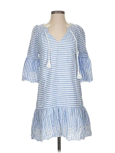 Pre-owned Vineyard Vines Casual Dress In Blue