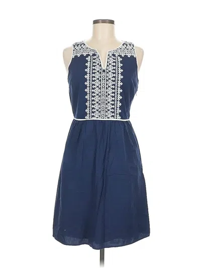 Pre-owned Vineyard Vines Casual Dress In Blue