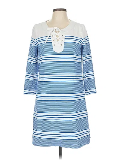 Pre-owned Vineyard Vines Casual Dress In Blue