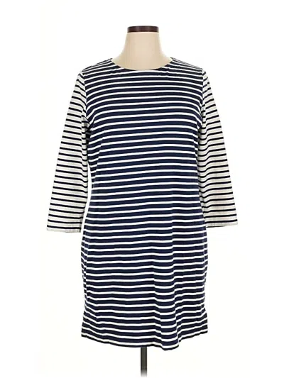 Pre-owned Vineyard Vines Casual Dress In Blue
