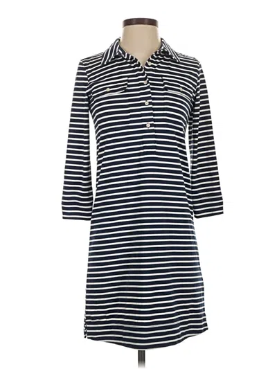 Pre-owned Vineyard Vines Casual Dress In Blue