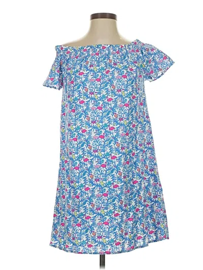 Pre-owned Vineyard Vines Casual Dress In Blue