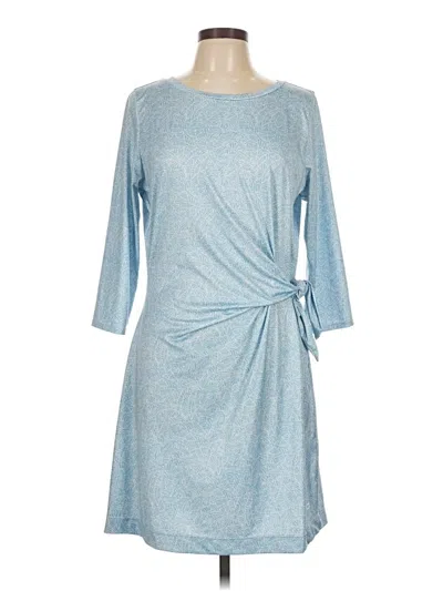 Pre-owned Vineyard Vines Casual Dress In Blue