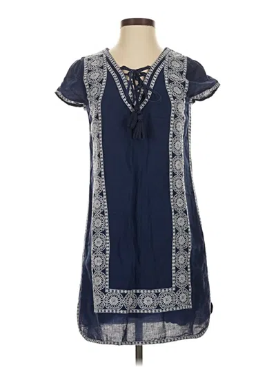 Pre-owned Vineyard Vines Casual Dress In Blue