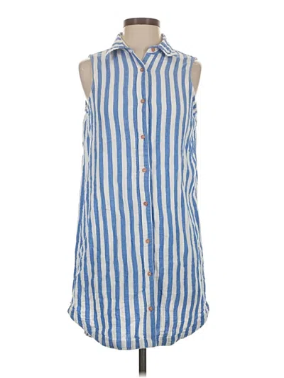 Pre-owned Vineyard Vines Casual Dress In Blue