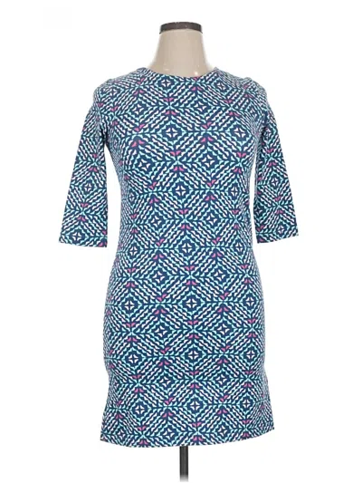Pre-owned Vineyard Vines Casual Dress In Blue