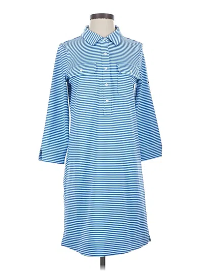 Pre-owned Vineyard Vines Casual Dress In Blue