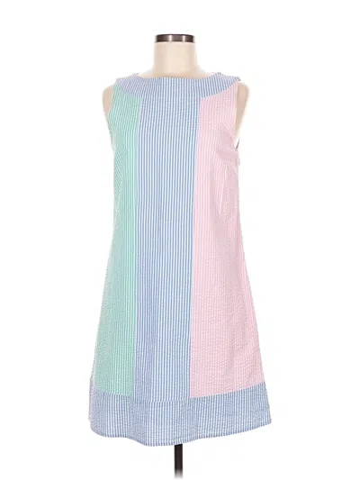 Pre-owned Vineyard Vines Casual Dress In Blue