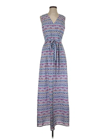Pre-owned Vineyard Vines Casual Dress In Blue
