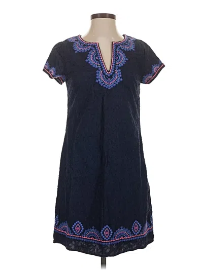 Pre-owned Vineyard Vines Casual Dress In Blue