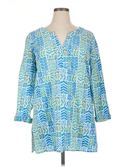 Pre-owned Vineyard Vines Casual Dress In Blue
