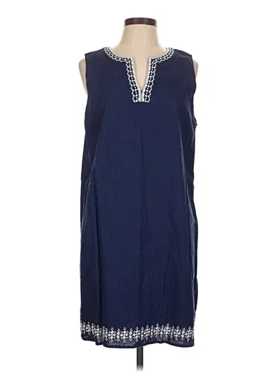 Pre-owned Vineyard Vines Casual Dress In Blue