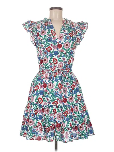 Pre-owned Vineyard Vines Casual Dress In Blue