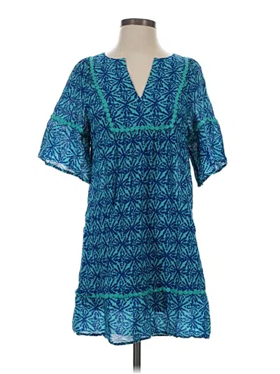 Pre-owned Vineyard Vines Casual Dress In Blue