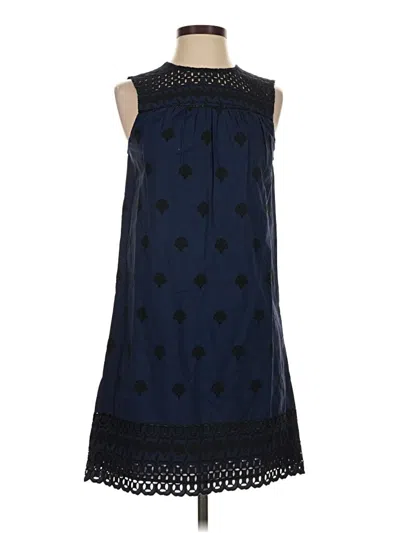 Pre-owned Vineyard Vines Casual Dress In Blue