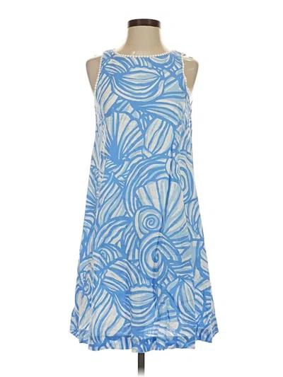 Pre-owned Vineyard Vines Casual Dress In Blue