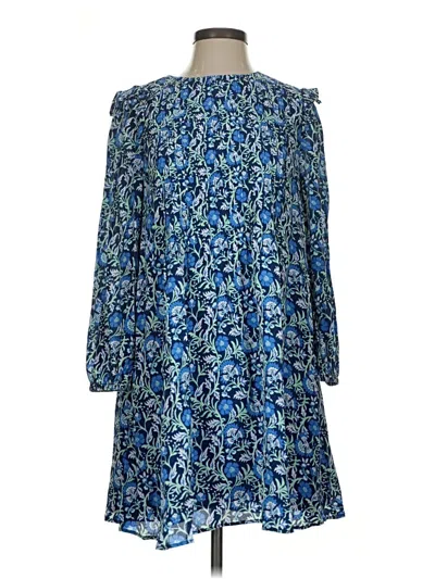 Pre-owned Vineyard Vines Casual Dress In Blue