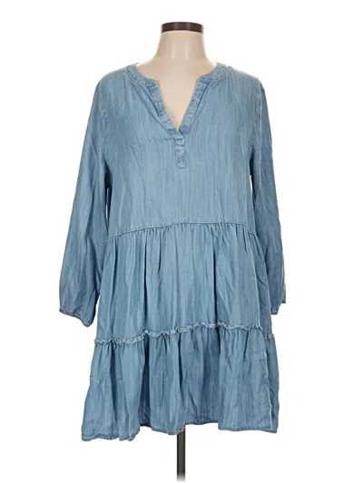 Pre-owned Vineyard Vines Casual Dress In Blue