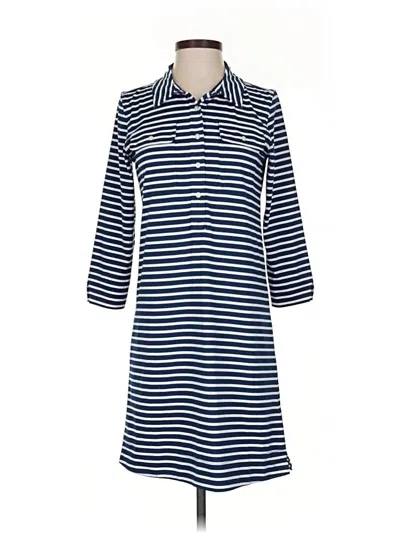 Pre-owned Vineyard Vines Casual Dress In Blue