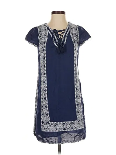 Pre-owned Vineyard Vines Casual Dress In Blue