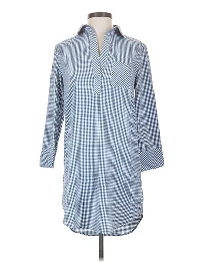Pre-owned Vineyard Vines Casual Dress In Blue