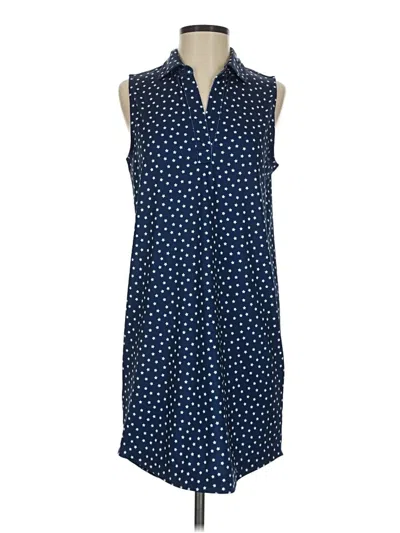 Pre-owned Vineyard Vines Casual Dress In Blue