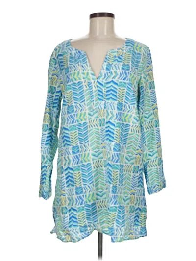 Pre-owned Vineyard Vines Casual Dress In Blue