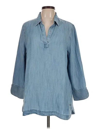 Pre-owned Vineyard Vines Casual Dress In Blue