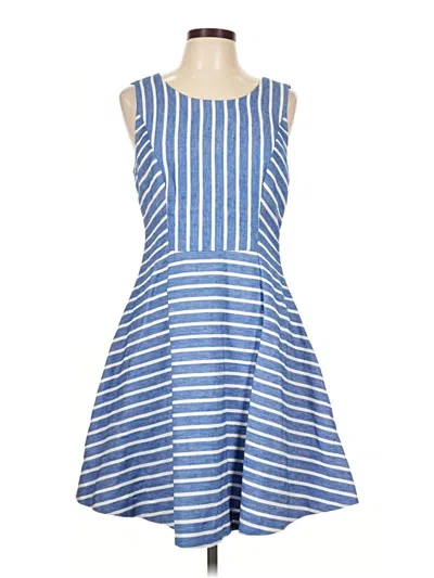 Pre-owned Vineyard Vines Casual Dress In Blue