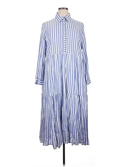 Pre-owned Vineyard Vines Casual Dress In Blue