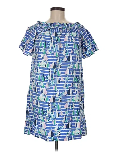Pre-owned Vineyard Vines Casual Dress In Blue