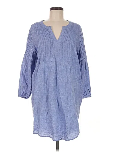Pre-owned Vineyard Vines Casual Dress In Blue