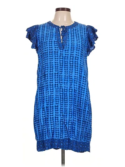 Pre-owned Vineyard Vines Casual Dress In Blue