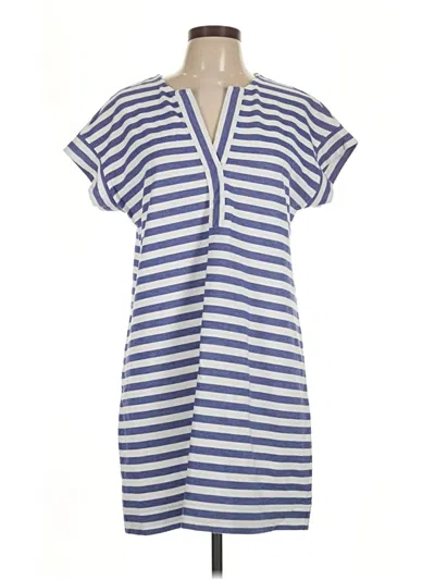 Pre-owned Vineyard Vines Casual Dress In Blue