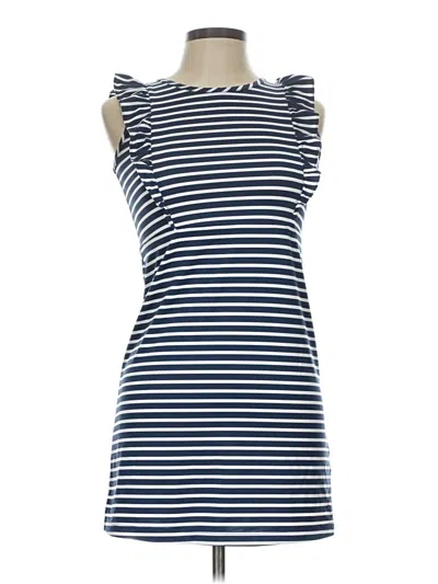 Pre-owned Vineyard Vines Casual Dress In Blue