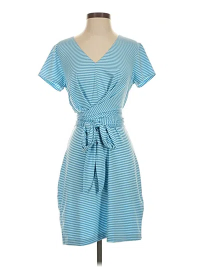 Pre-owned Vineyard Vines Casual Dress In Blue
