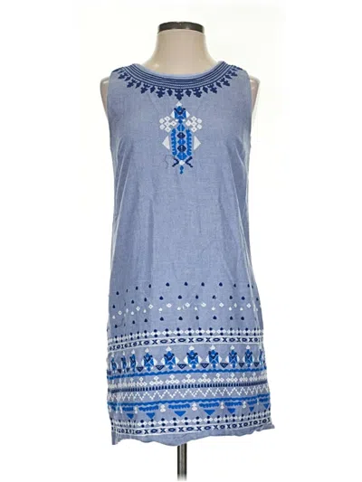 Pre-owned Vineyard Vines Casual Dress In Blue