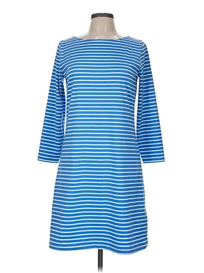 Pre-owned Vineyard Vines Casual Dress In Blue