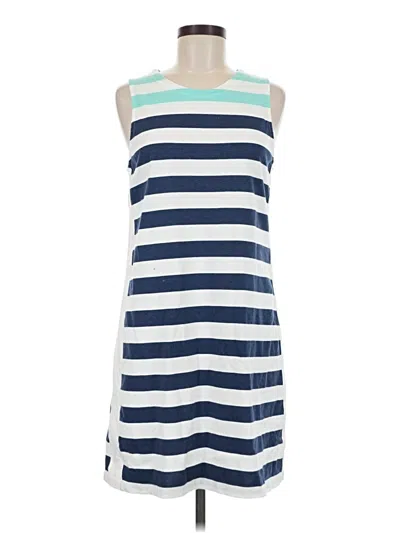 Pre-owned Vineyard Vines Casual Dress In Blue