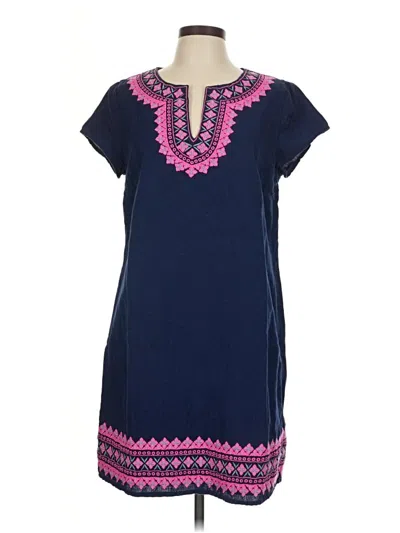 Pre-owned Vineyard Vines Casual Dress In Blue