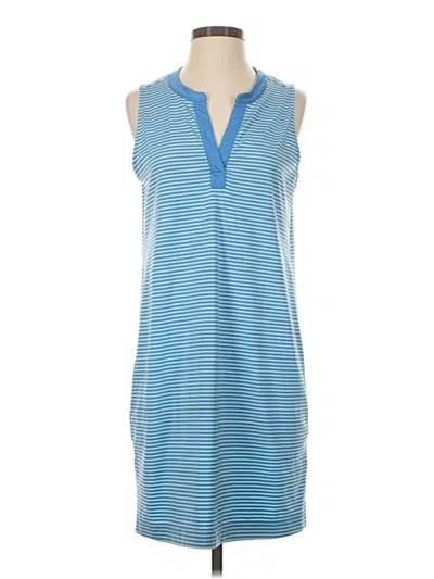 Pre-owned Vineyard Vines Casual Dress In Blue
