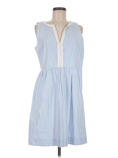 Pre-owned Vineyard Vines Casual Dress In Blue