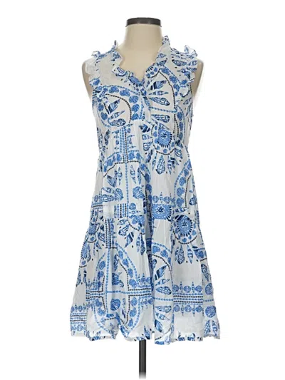 Pre-owned Vineyard Vines Casual Dress In Blue