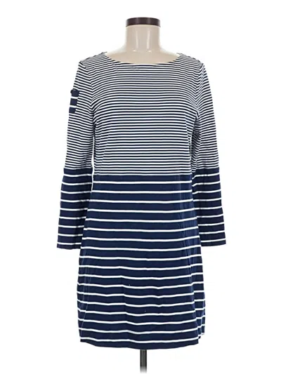 Pre-owned Vineyard Vines Casual Dress In Blue