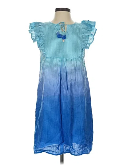 Pre-owned Vineyard Vines Casual Dress In Blue