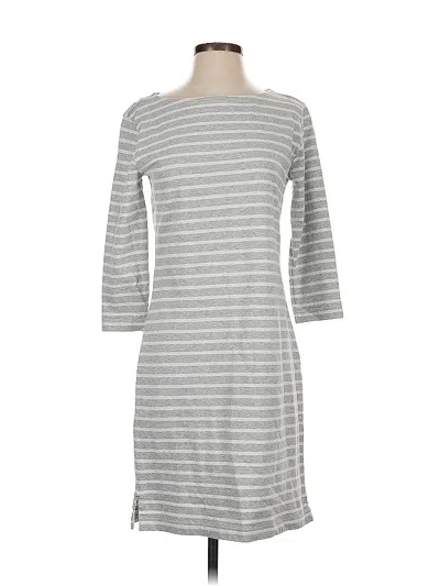 Pre-owned Vineyard Vines Casual Dress In Gray