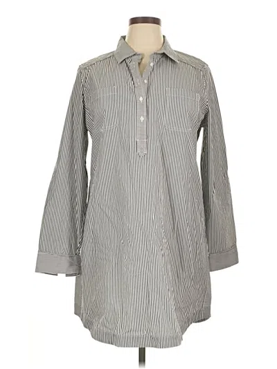 Pre-owned Vineyard Vines Casual Dress In Gray